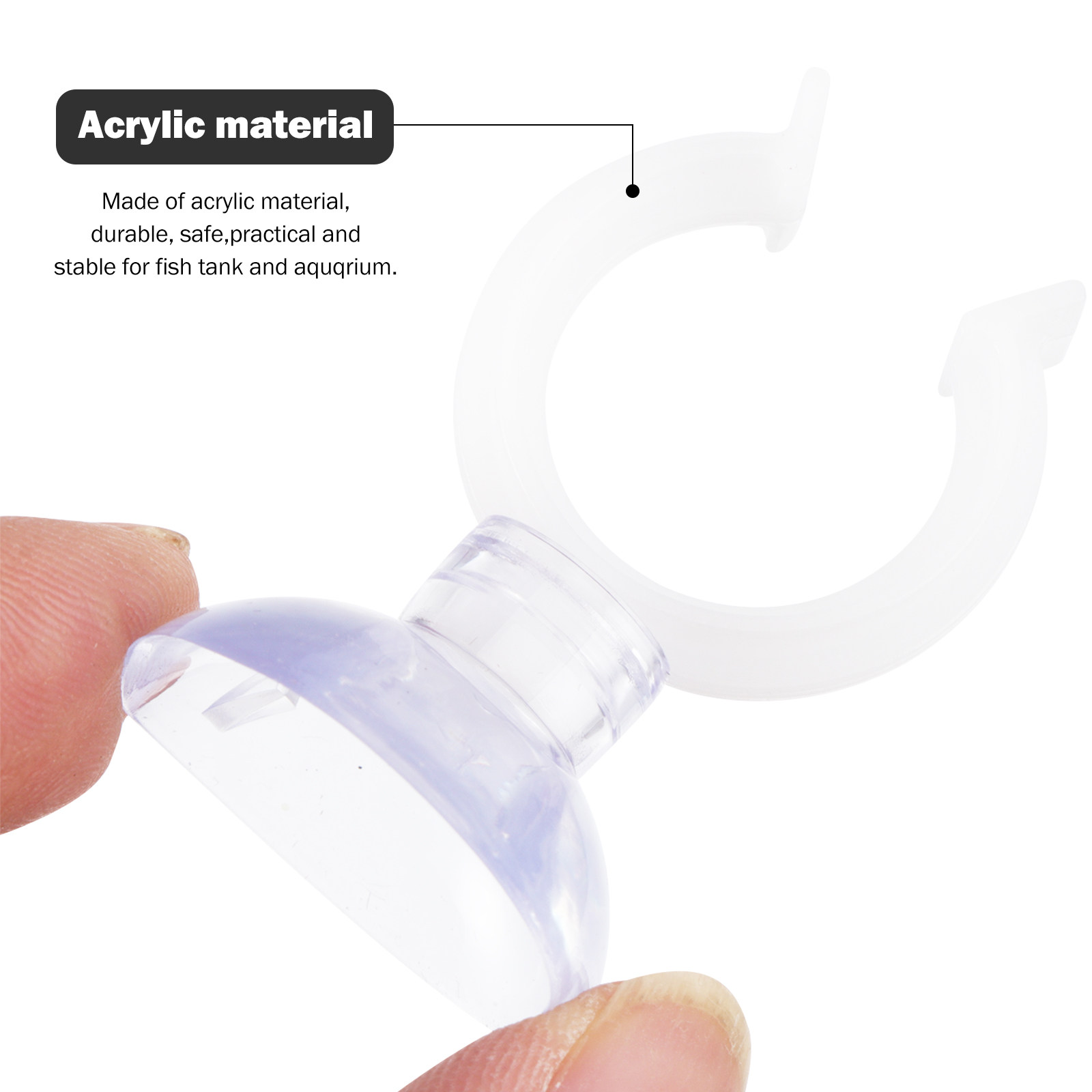 6 قطع مشابك بلاستيكية لتثبيت خ - مراجعة Plastic Pipe Clip وسعره